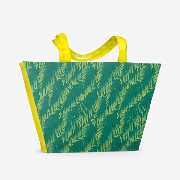 Пляжная сумка &laquo;Зеленые  тропики&raquo;