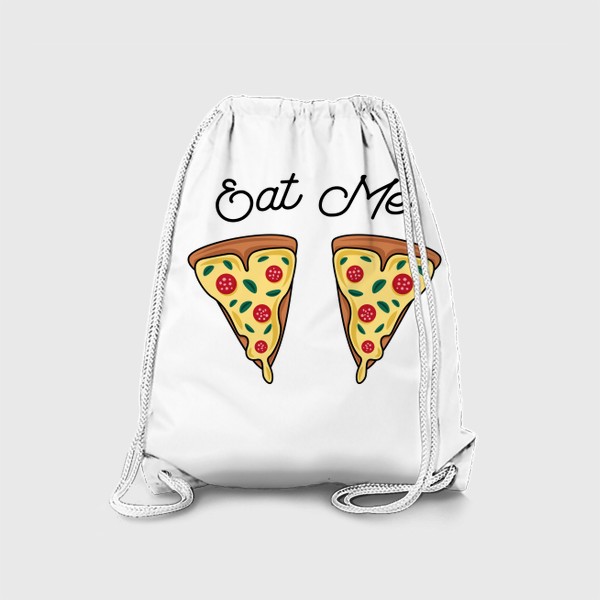Рюкзак «Пицца. Eat me. Pizza»