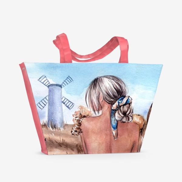 Пляжная сумка «уединение»
