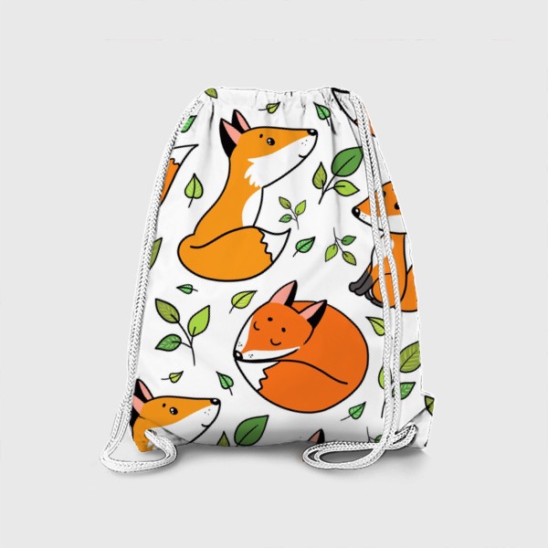 Рюкзак «Лисички и листочки»
