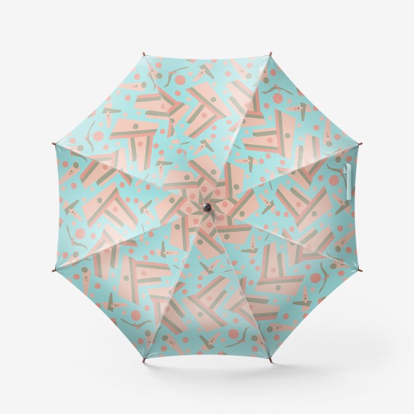 Зонт «нежная геометрия»