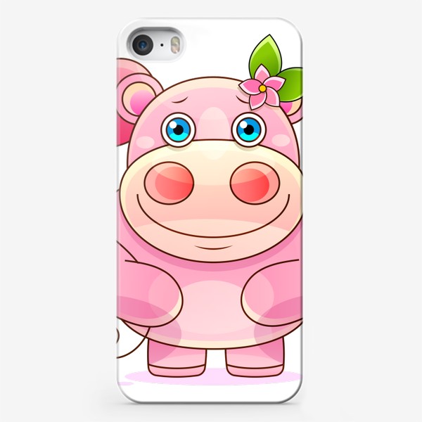 Чехол iPhone «Розовый »