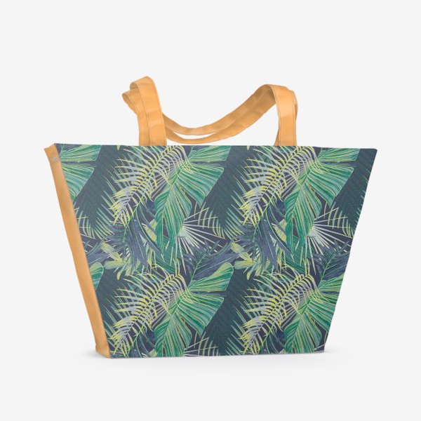 Пляжная сумка «Зеленые  тропики»