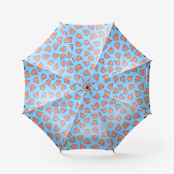 Зонт «Арбуз на голубом»