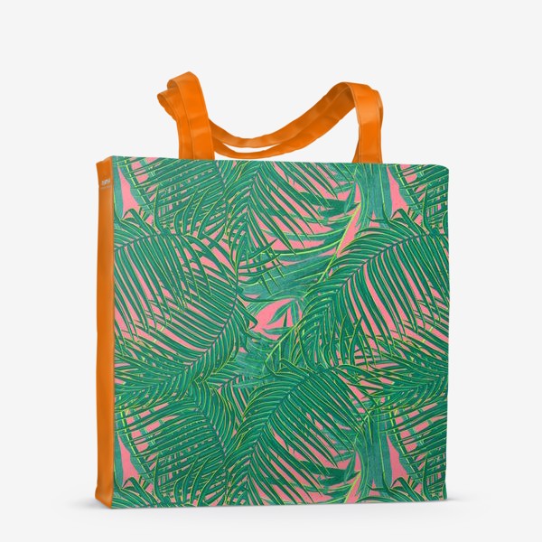 Сумка-шоппер «Зеленые  тропики»