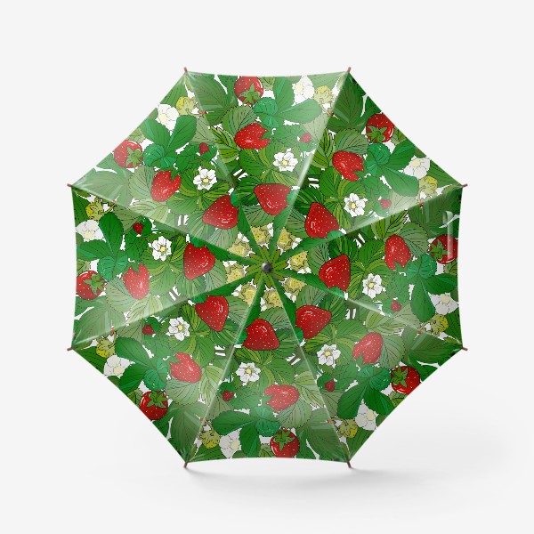 Зонт «клубника»