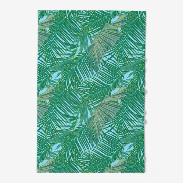 Полотенце «Зеленые  тропики»