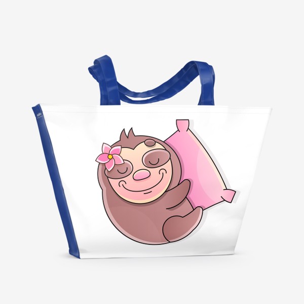 Пляжная сумка «Ленивец»