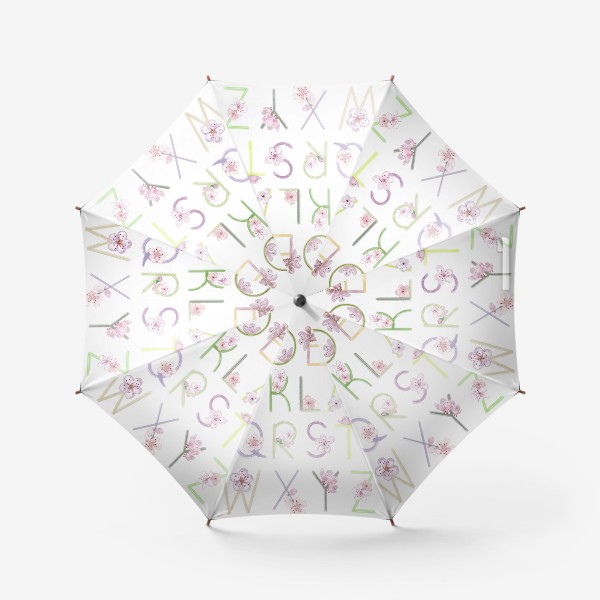 Зонт «Abc алфавит»