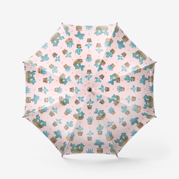 Зонт «Кактусы / домашние цветы»
