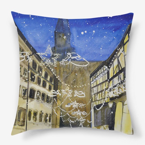 Подушка «Страсбург. Рождество»