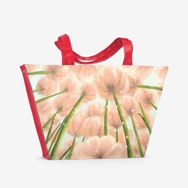 Пляжная сумка «Лес цветов»