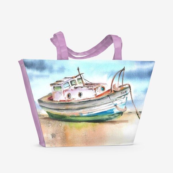 Пляжная сумка «Разбитый корабль»