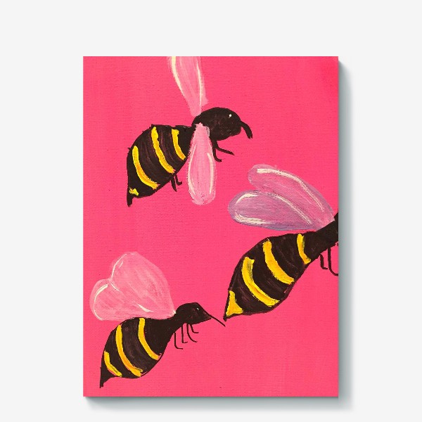 Холст «пчелки»