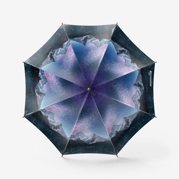 Зонт «Горы и звёзды»