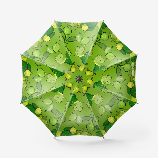 Зонт «зелёный крыжовник»