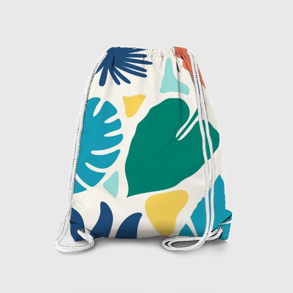 Рюкзак «Абстрактные листья пальм»
