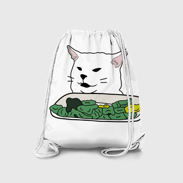 Рюкзак «Кот Смадж и овощи»