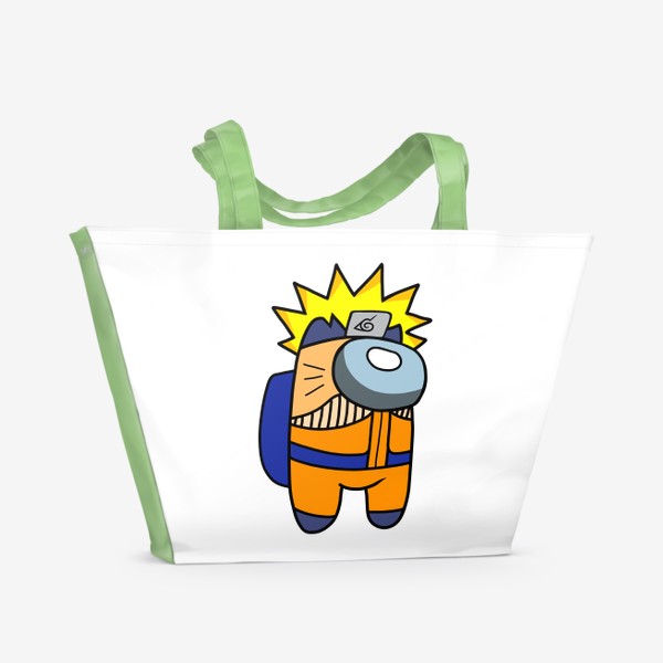 Пляжная сумка «Naruto "Among Us", Наруто»