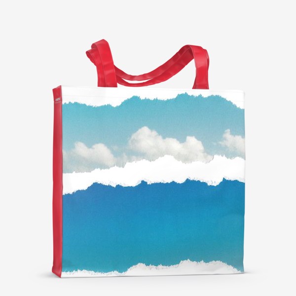 Сумка-шоппер «Голубое небо. Облака. Лето»