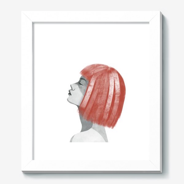Картина «Девушка с рыжими волосами. Девушка»