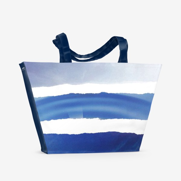 Пляжная сумка «Синее небо. Абстракция»