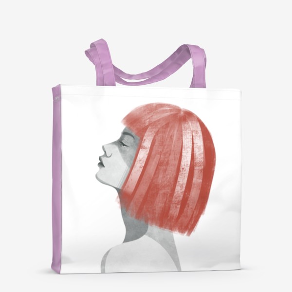 Сумка-шоппер «Девушка с рыжими волосами. Девушка»