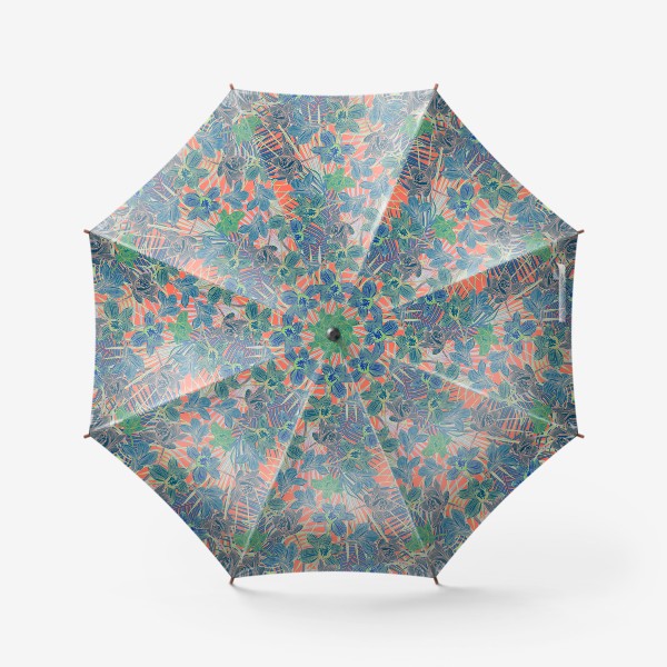 Зонт «Неоновые орхидеи»