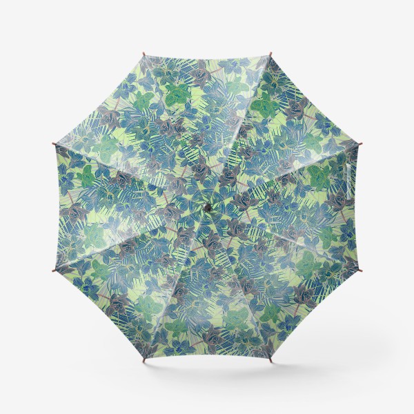 Зонт «Неоновые орхидеи»