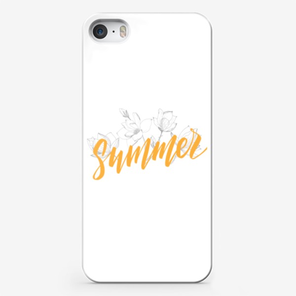 Чехол iPhone «Summer/Лето»