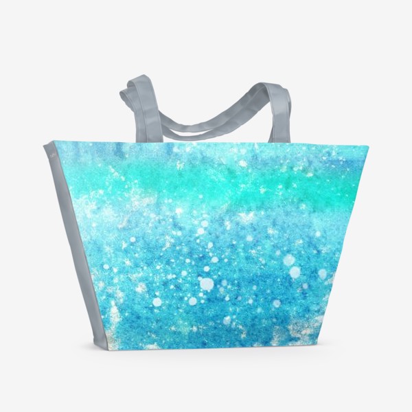 Пляжная сумка «Акварельное море»