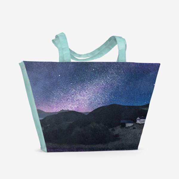 Пляжная сумка «Ночной пейзаж»
