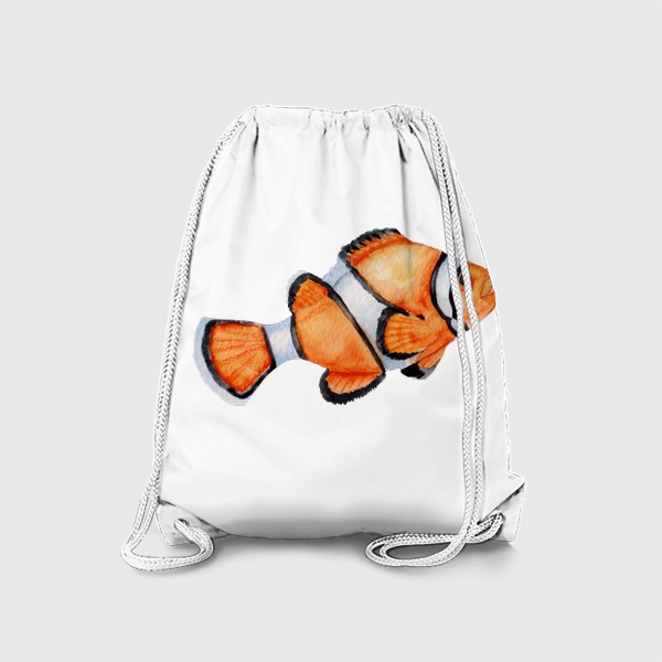 Рюкзак «Рыба оранжевая Акварель»