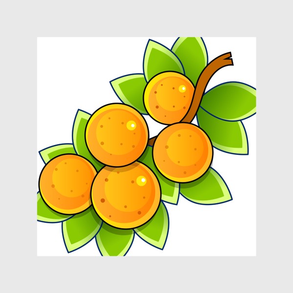 Шторы «Апельсин»