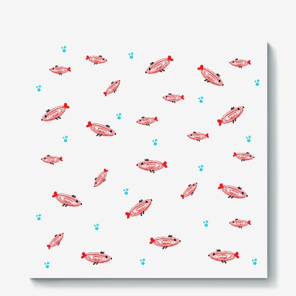 Холст «Морские рыбки»