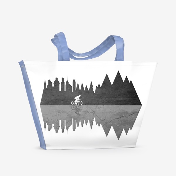 Пляжная сумка «Go TO The Mountains»