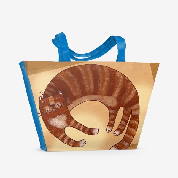 Пляжная сумка «Солнечные зайчики. Из серии Терра-кота»