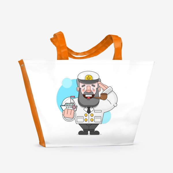 Пляжная сумка «капитан»