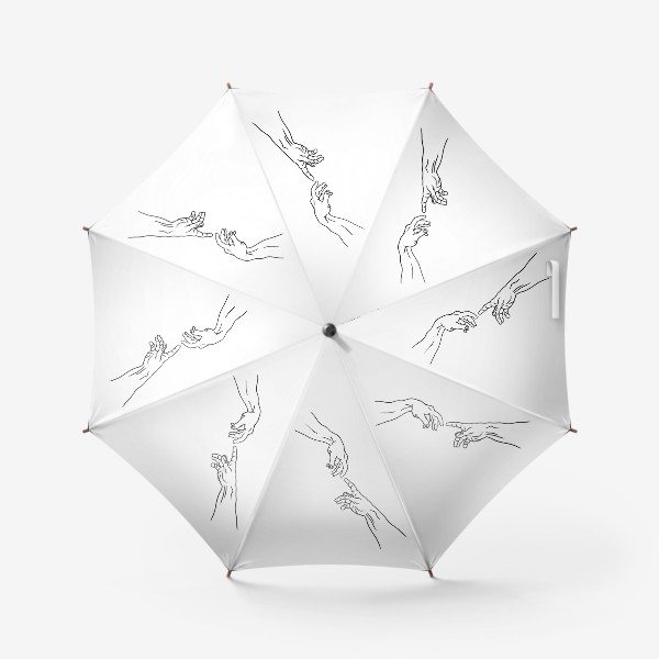 Зонт «Сотворение Адама, Микеланджело»