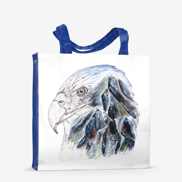 Сумка-шоппер «Орел и горы»