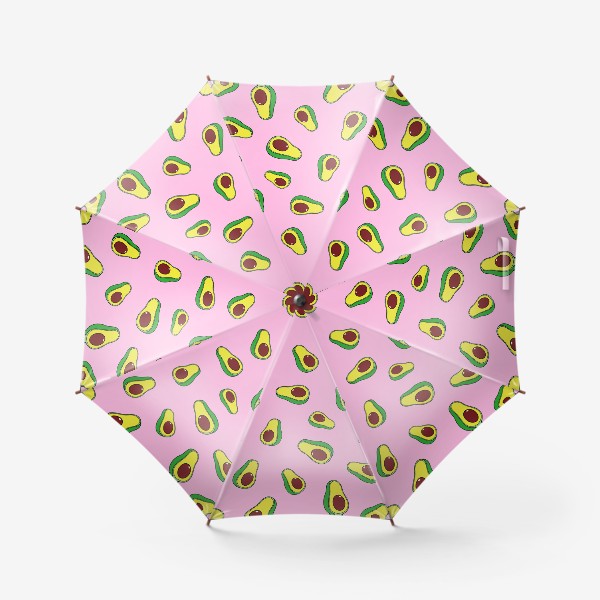 Зонт «Авокадо, нежно-розовый»