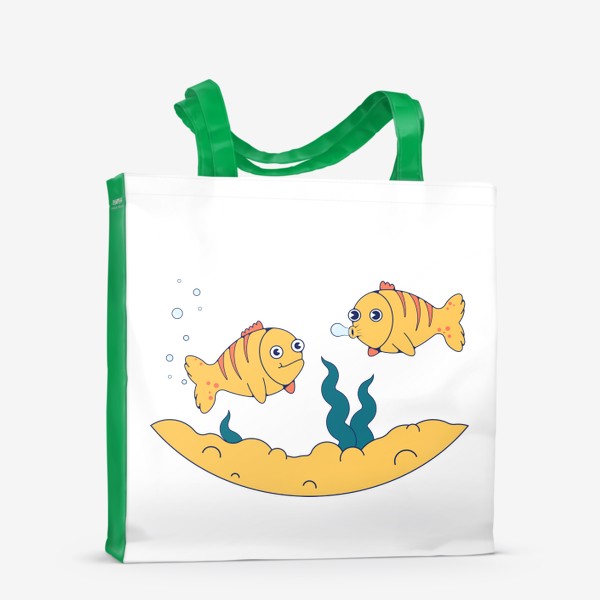 Сумка-шоппер «Золотые рыбки»