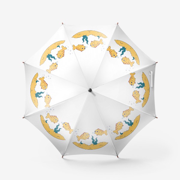 Зонт «Золотые рыбки»