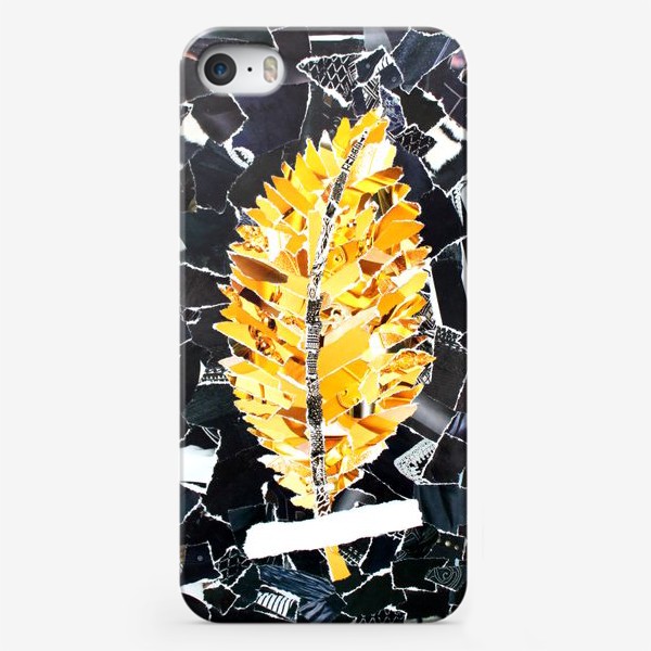 Чехол iPhone «Золотое перо»