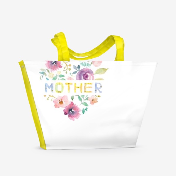 Пляжная сумка «Маме»