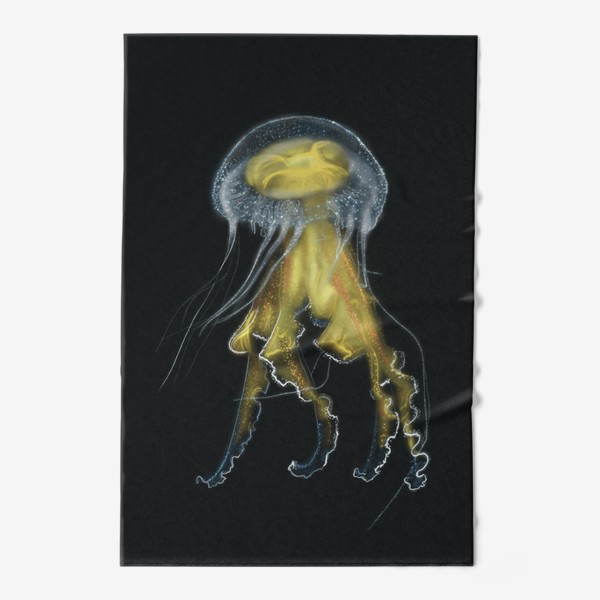 Полотенце «Желтая медуза»