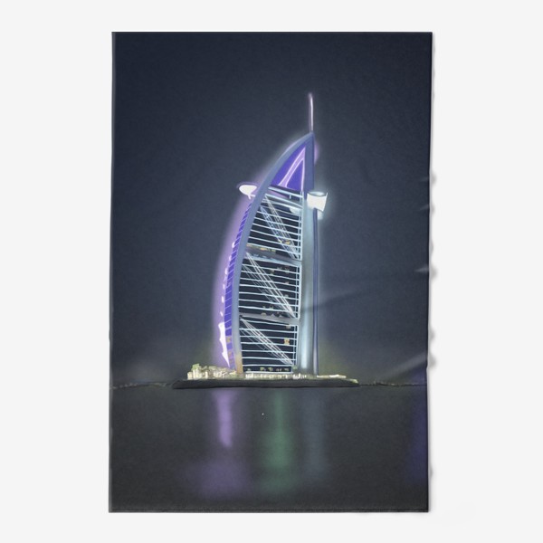 Полотенце «Дубаи. Достопримечательности мира.»