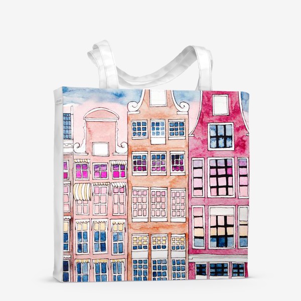 Сумка-шоппер &laquo;Голландские фасады&raquo;