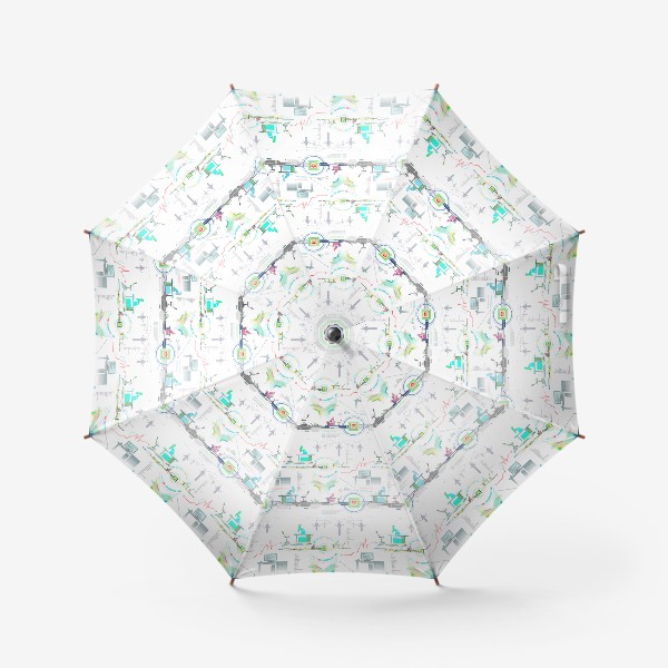 Зонт «В сети, за компьютером»