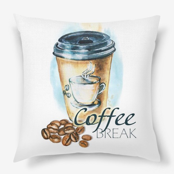 Подушка «Coffee break»